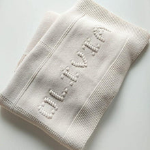 Carregar imagem no visualizador da galeria, Manta de Malha Personalizada Com Nome