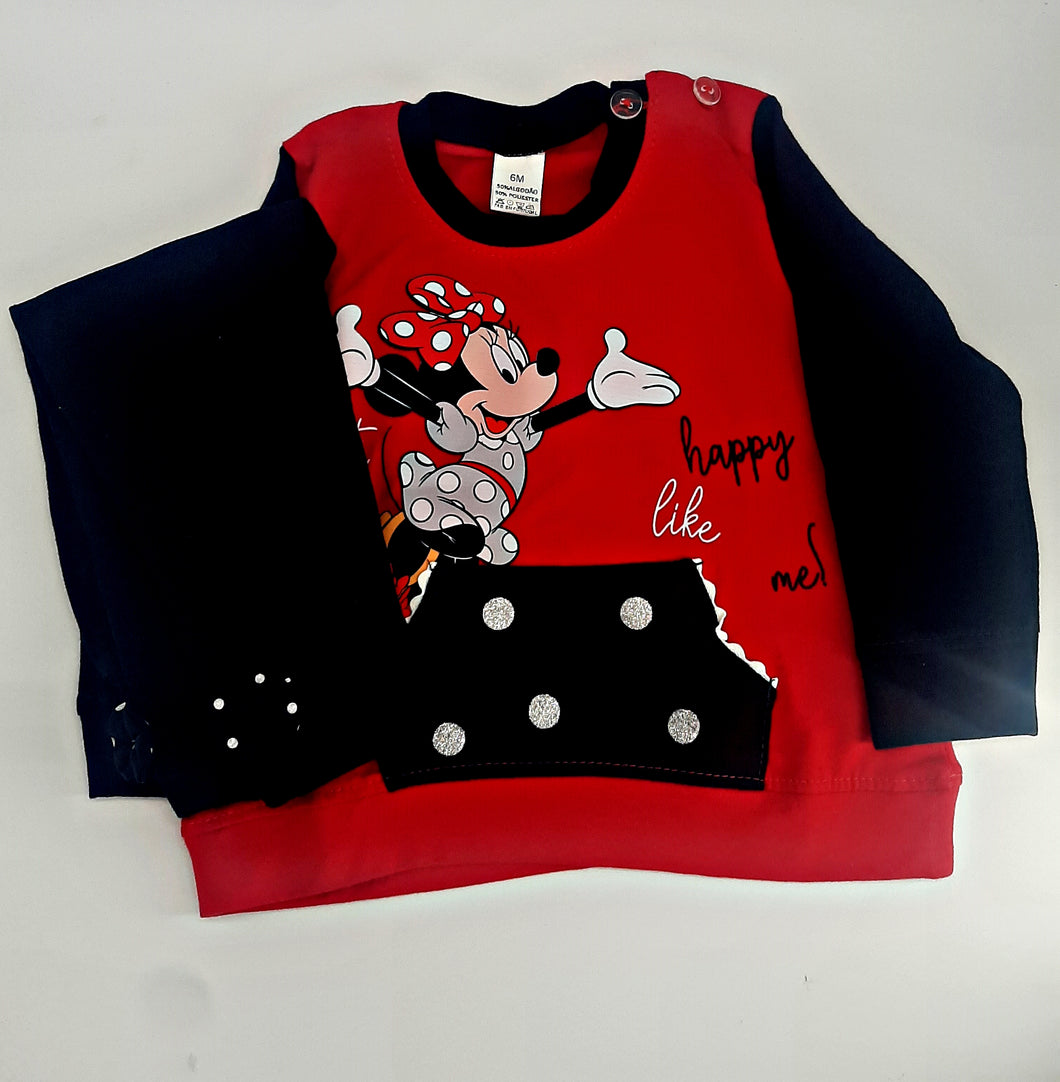 Conjunto Minnie Mouse