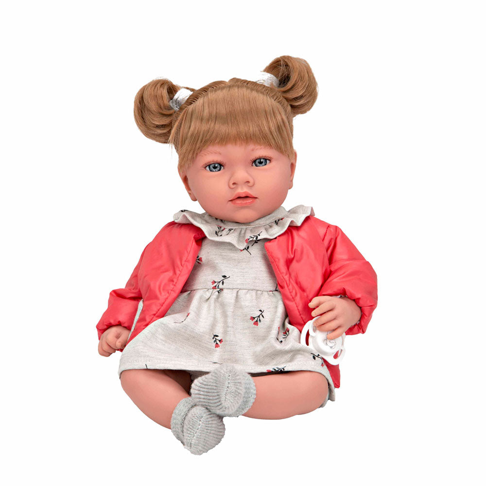 Boneca Elegance 40 cm com som riso