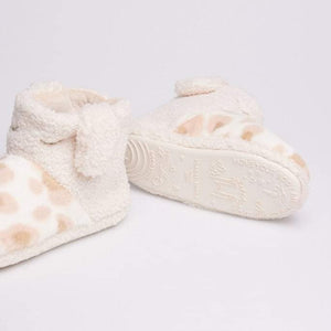 Pantufas Sherpa Menina l Girafa