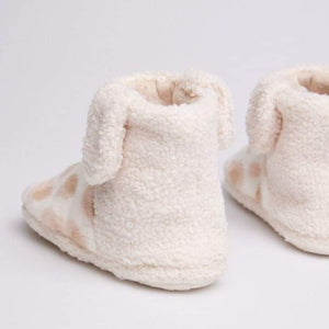 Pantufas Sherpa Menina l Girafa